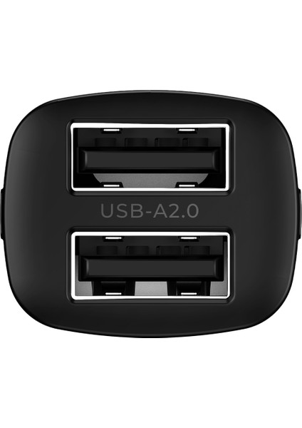 WIZARD 3-In-1 Type-C To Usb-A Otg Çevirici Dönüştürücü Adaptör, 1*usb-A 3.0 ve 2.usb-A 2.0, Siyah