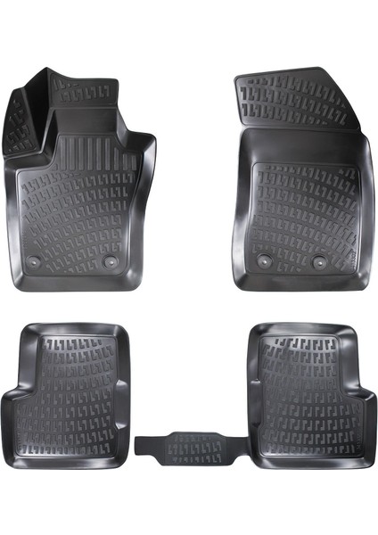 Jeep Renegade 3D Havuzlu Paspas