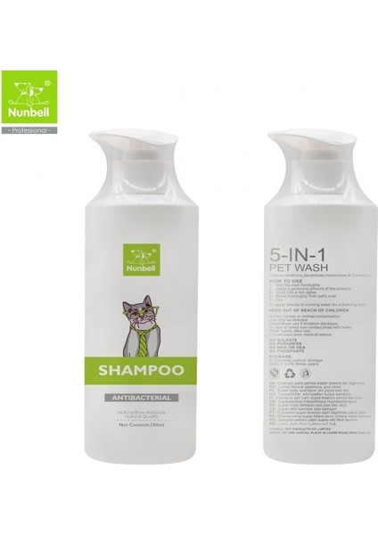 Antibakteriyel Kedi Şampuanı 350 ml