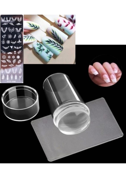 Tırnak Baskı Aparatı Silikon Başlıklı Transfer French Baskı Aparatı fırsatları