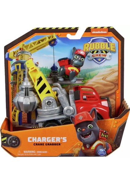 Paw Patrol Rubble & Crew Charger's Vinç Iş Makinesi modelleri