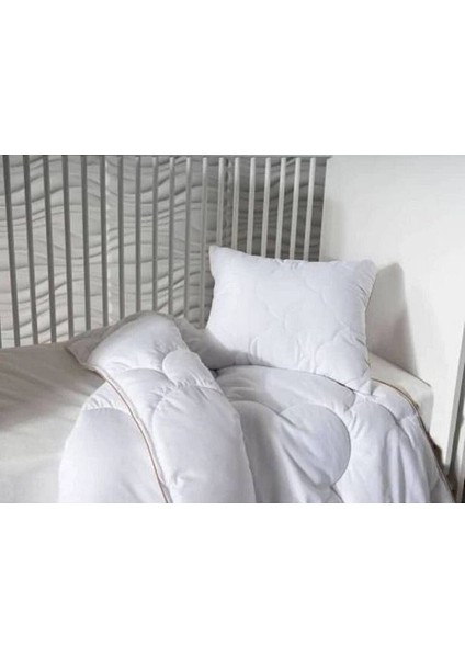 Yün Bebek Yastığı %100 Organik Yün Yastık 82 Tel &100 Pamuk Kumaş 35X45CM 1 Adet fırsatları
