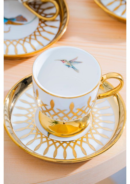 Leoni 6 Kişilik Kahve Fincan Takımı - 90 ml indirimleri