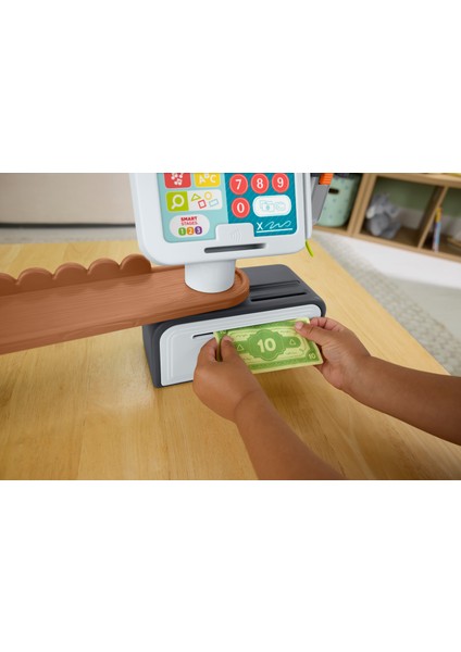 ® Eğlen ve Öğren® Market Kasası Birden Fazla Dil Desteğiyle Yürüme Çağındaki Çocuklar Için Elektronik ve Eğitici Fisher-Price Eğlen ve Öğren Alışverişte Saymayı Öğreniyorum Oyuncak JGW99 indirimleri