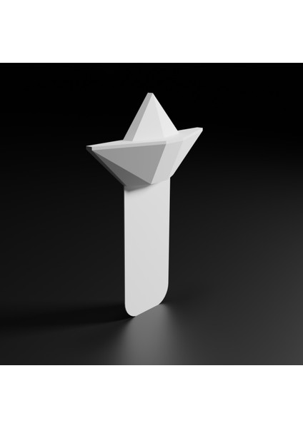 – 3D Baskı Origami Kağıt Gemi Kitap Ayracı | Pla Malzeme, Minimalist ve Yaratıcı Tasarım modelleri