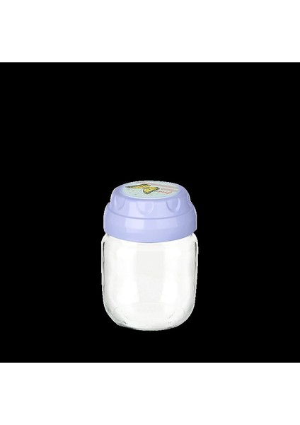 Vintage Dekoratif Desenli Cam Kavanoz 425ML - 14,3 Oz modelleri