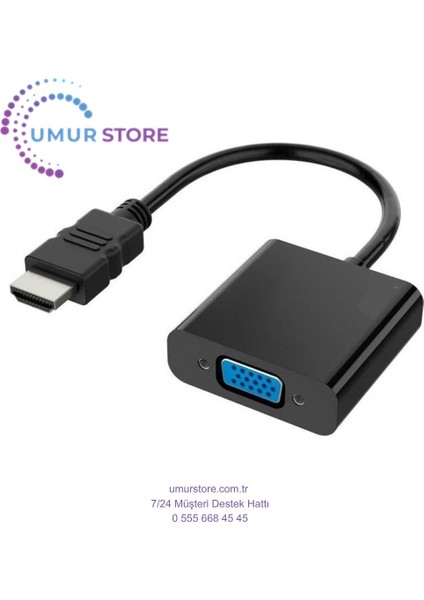 HDMI To VGA Aktif Dönüştürücü