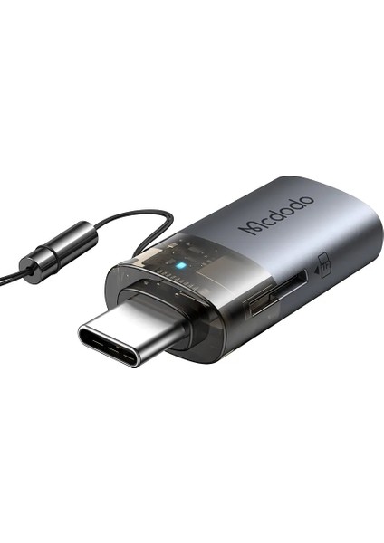 OT-7600 2'si 1 Arada Usb-A - Usb-C - Sd Kart Aktarım Dönüştürücü