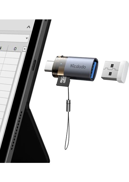 OT-7600 2'si 1 Arada Usb-A - Usb-C - Sd Kart Aktarım Dönüştürücü fiyatları