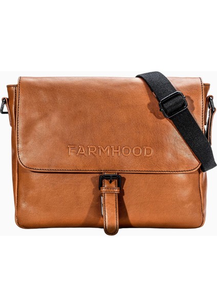 Memphis Deri Messenger Evrak Çantası 32 cm Lüks