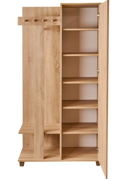 Belmont Portmanto - Sonoma - 189X36X90 cm modelleri