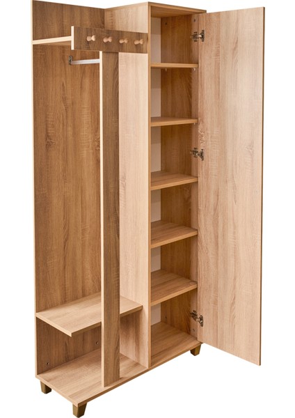 Belmont Portmanto - Sonoma - 189X36X90 cm fırsatları