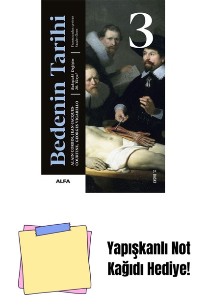 Bedenin Tarihi - 3 + Yapışkanlı Not Kağıdı