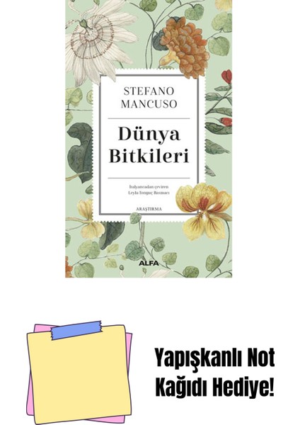 Dünya Bitkileri + Yapışkanlı Not Kağıdı