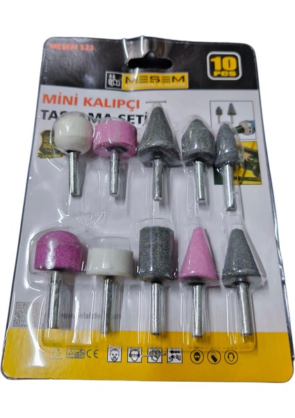 Mini Kalıpçı Taşlama Seti 10 Parça