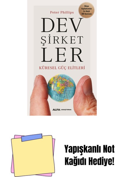 Dev Şirketler - Küresel Güç Elitleri + Yapışkanlı Not Kağıdı
