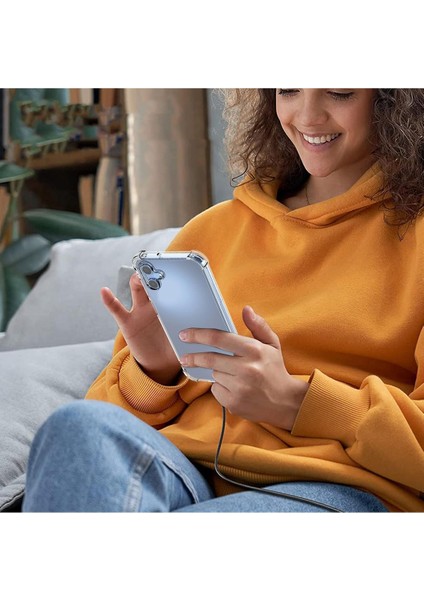 Samsung Galaxy A04 Uyumlu Köşe Korumalı Şeffaf Kılıf fiyatları