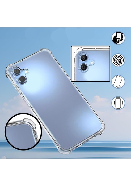 Samsung Galaxy A04 Uyumlu Köşe Korumalı Şeffaf Kılıf fırsatları