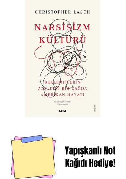 Narsisizm Kültürü + Yapışkanlı Not Kağıdı