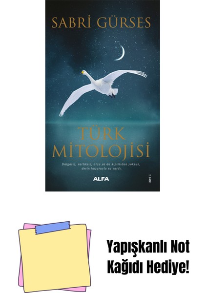 Türk Mitolojisi + Yapışkanlı Not Kağıdı