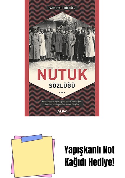 Nutuk Sözlüğü + Yapışkanlı Not Kağıdı