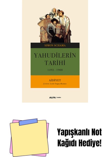 Yahudilerin Tarihi - 2 + Yapışkanlı Not Kağıdı