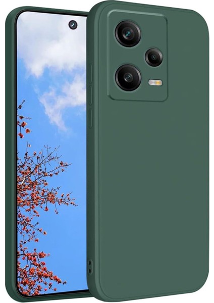 Redmi Note 12 Pro 5g Uyumlu Içi Kadifeli Kamera Korumalı Lansman Kılıf