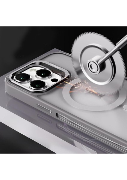 Apple Iphone 16 Pro Max Uyumlu Kılıf Standlı Mat Magsafe Metal Tuş Kamera Lens Hediyeli Nevada Case fırsatları
