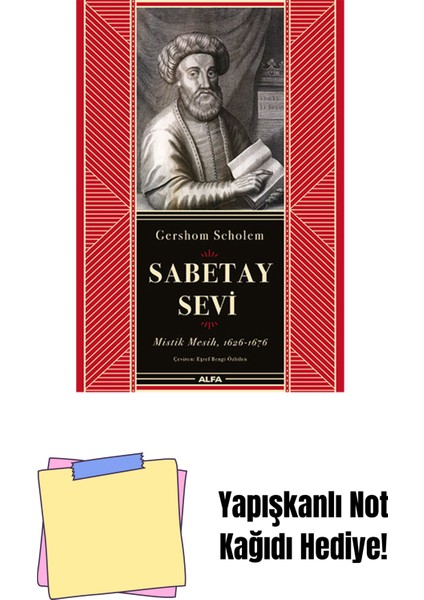 Sabetay Sevi (Ciltli) + Yapışkanlı Not Kağıdı