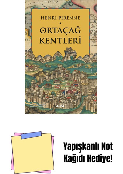 Ortaçağ Kentleri + Yapışkanlı Not Kağıdı