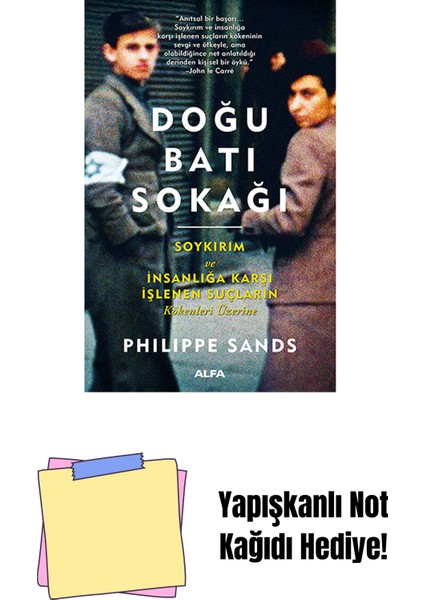 Doğu Batı Sokağı + Yapışkanlı Not Kağıdı