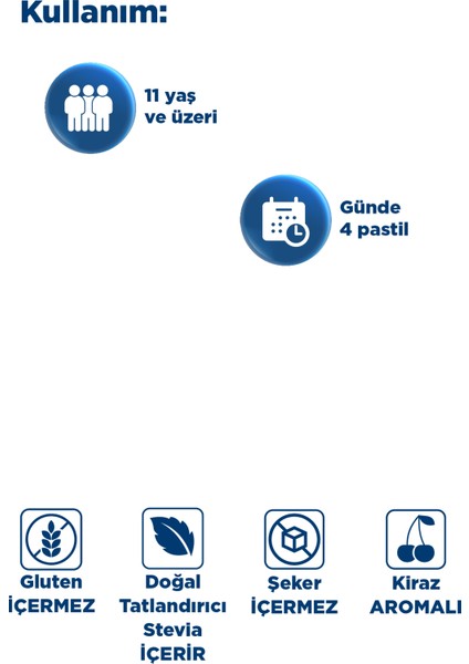 C Vit + D + Çinko 15 Efervesan & Herbal Pastil İzlanda Yosunu ve C Vitamini - Kış Paketi fırsatları