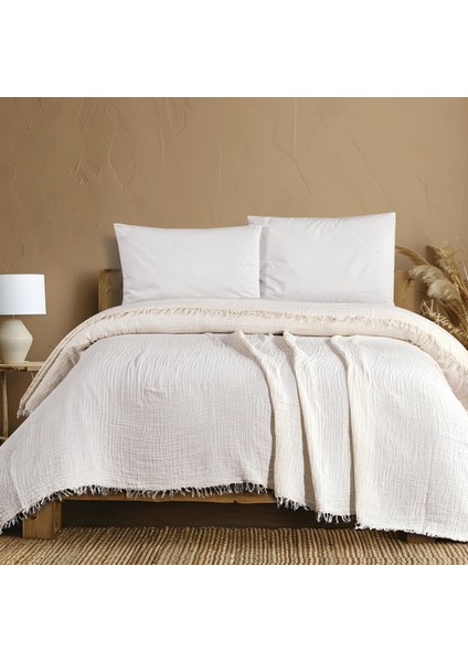 Home Sofia Müslin Pike 200X220 Cm-Krem