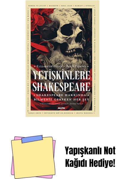 Yetişkinlere Shakespeare + Yapışkanlı Not Kağıdı