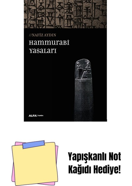 Hammurabi Yasaları + Yapışkanlı Not Kağıdı
