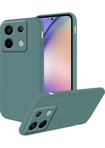 Redmi Note 13 Pro 4g Uyumlu Içi Kadifeli Renkli Lansman Kılıf