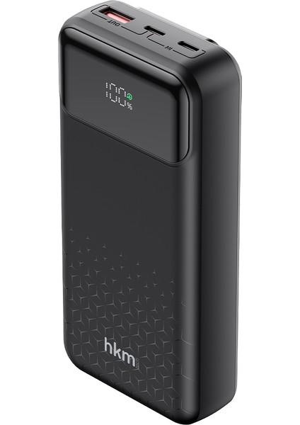POWER NANO 20.000 Mah 20W, Pd 20W Hızlı Şarj Destekli, Type-C ve Lightning Kablolu Powerbank