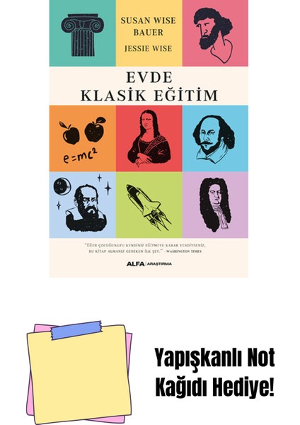 Evde Klasik Eğitim + Yapışkanlı Not Kağıdı
