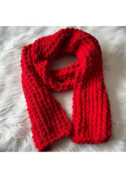 El Örgüsü Puffy Atkı modelleri