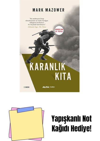Karanlık Kıta + Yapışkanlı Not Kağıdı