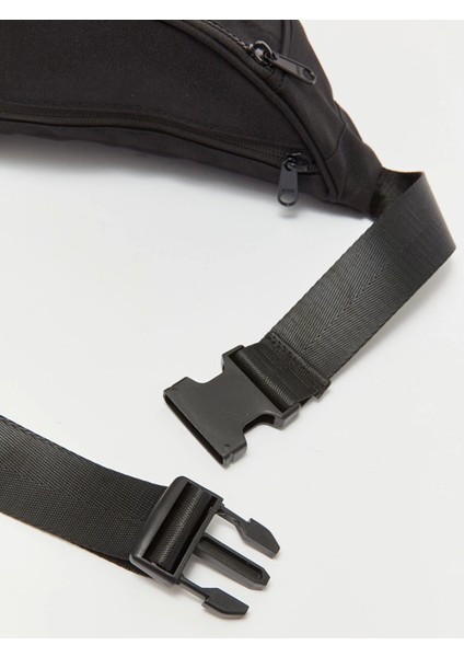 Xsıde Siyah Etiket Detaylı Erkek Bel Çantası indirimleri