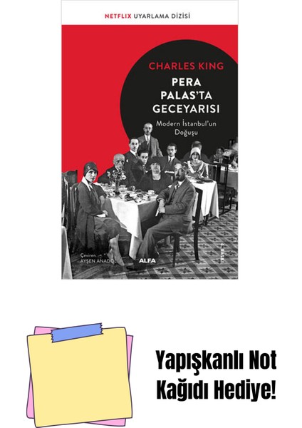 Pera Palas'ta Geceyarısı + Yapışkanlı Not Kağıdı