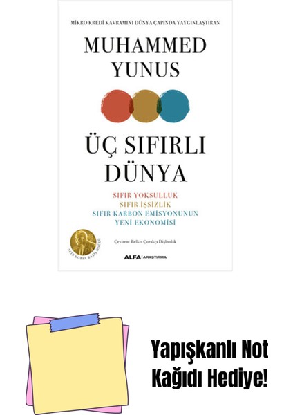 Üç Sıfırlı Dünya + Yapışkanlı Not Kağıdı