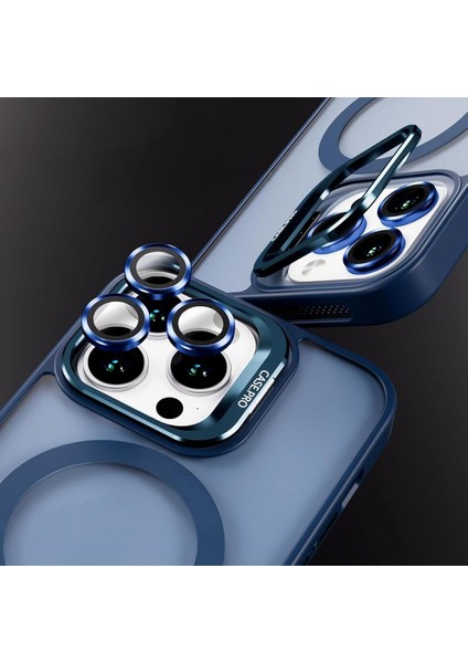 Apple Iphone 16 Pro Uyumlu Kılıf Standlı Mat Magsafe Metal Tuş Kamera Lens Hediyeli Nevada Case fırsatları