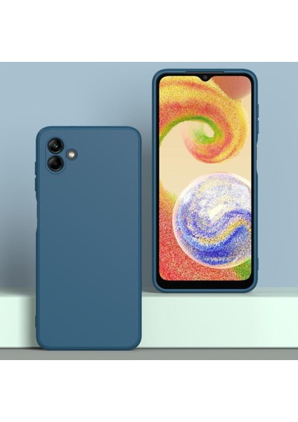 Samsung Galaxy A04 Uyumlu Köşe Korumalı Şeffaf Kılıf