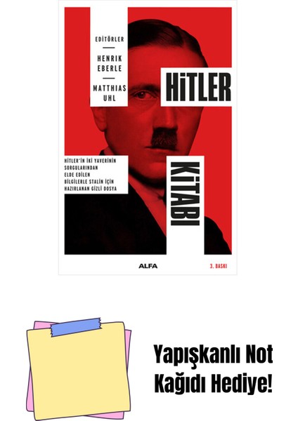 Hitler Kitabı + Yapışkanlı Not Kağıdı