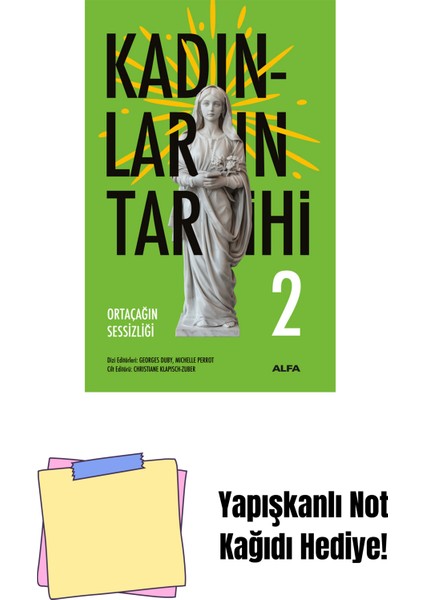 Kadınların Tarihi 2 (Ciltli) + Yapışkanlı Not Kağıdı