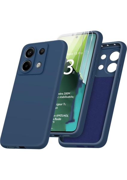 Redmi Note 13 Pro 4g Uyumlu Içi Kadifeli Renkli Lansman Kılıf