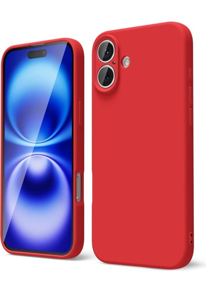 iPhone 16 Uyumlu Içi Kadifeli Kamera Korumalı Lansman Kılıf