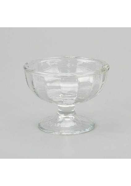 Cam Tatlı Tabağı - Şeffaf - 210 ml